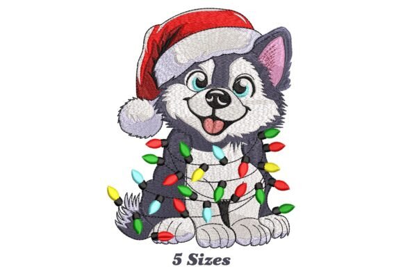 Download Siberian Husky Dog Christmas - Christmas Collection