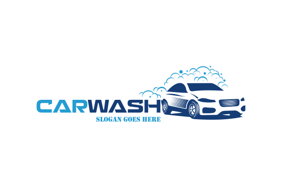 Download Flat Car Wash Logo Background. Best Logo - Flat Collection