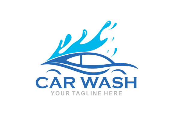 Download Flat Car Wash Logo Background. Best Logo - Flat Collection