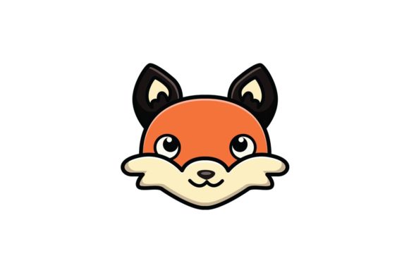 Download Cute Face Fox Vector Illustration - Premium Resources