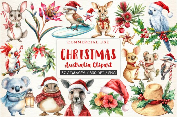 Download Australia Christmas Clipart - Christmas Collection