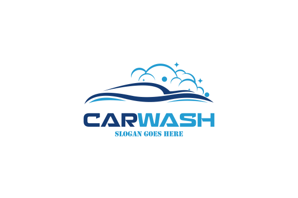 Download Flat Car Wash Logo Background. Best Logo - Flat Collection