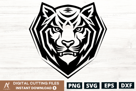 Download Tiger Logo SVG - Design No 1 - Tiger logo Collection