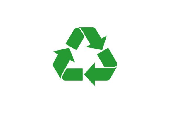Download Green Recycling Arrows Triangle Symbol - Symbol Collection