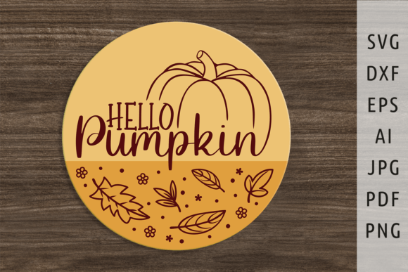 Download Hello Pumpkin Svg Fall Door Sign Svg Png - Hello pumpkin svg Collection