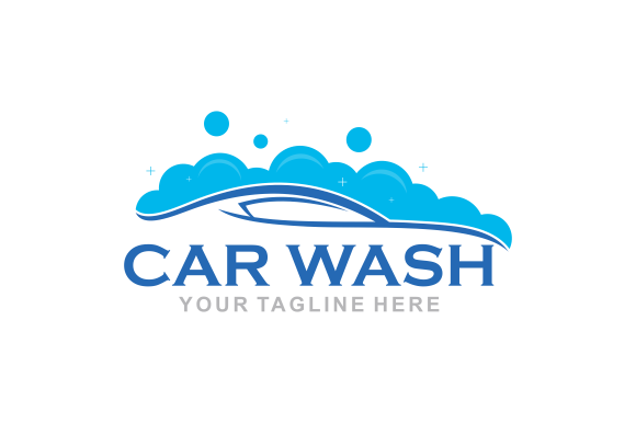 Download Flat Car Wash Logo Background. Best Logo - Flat Collection